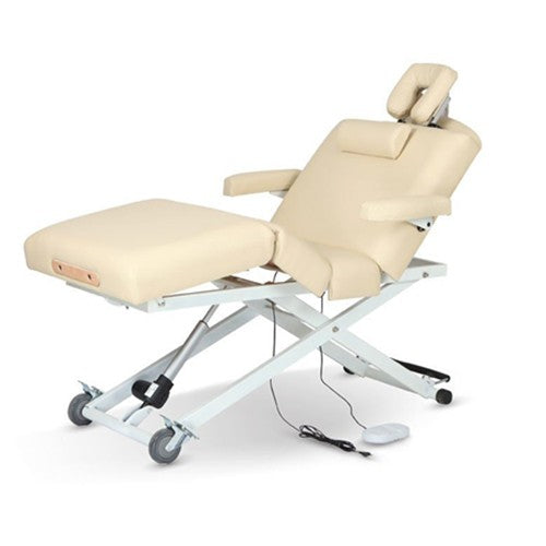 Super Comfortable Four Section One Motor Electric Spa/Massage Table/Bed with Wheels