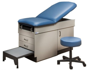 CLINTON FAMILY PRACTICE EXAM TABLE WITH ADJUSTABLE BACK REST