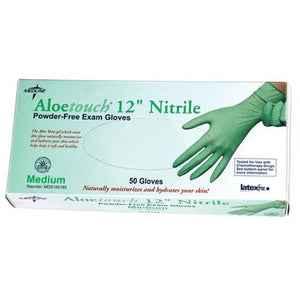 Medline Aloetouch 12" Nitrile Powder Free