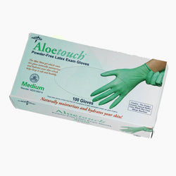 Medline Aloetouch Latex Gloves