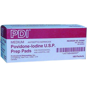 PVP Iodine Preps Pads
