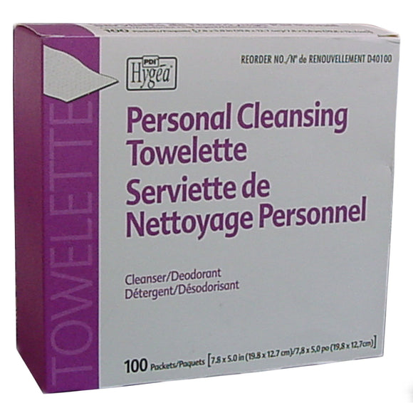 Personal Cleansing Towelettes